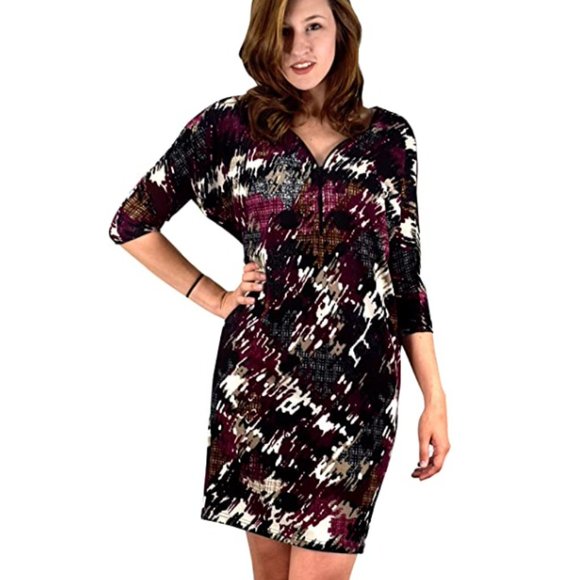 Summer Oversized Pull Over Batwing Dolman Dress - Picture 2 of 5